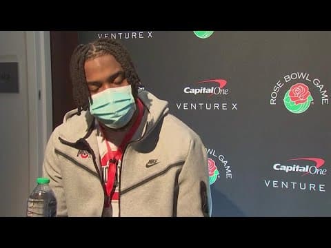 Ohio State defensive end Tyreke Smith | Rose Bowl week