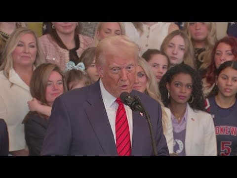 Trump signs executive order intended to bar transgender athletes from girls' and women's sports