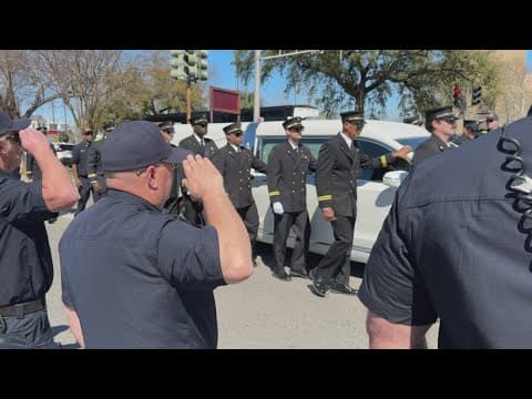 Funeral held for NOFD Captain John Blackwell