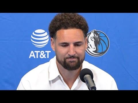 'I just want to win' | Klay Thompson explains why he wanted to join the Mavs