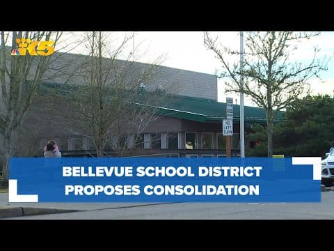 Bellevue School District proposes consolidation of 3 elementary schools