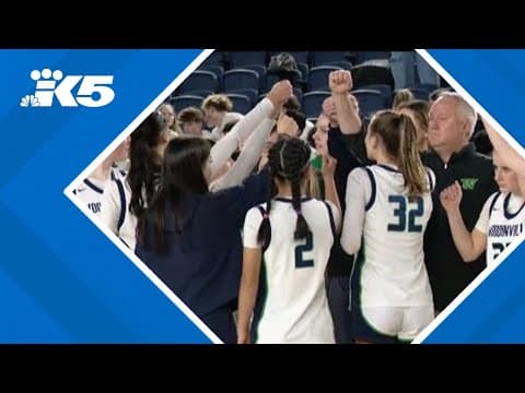 HS State Basketball Highlights:  Auburn vs. Woodinville Girls