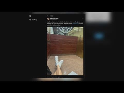 Dallas City Council member stuck in City Hall elevator for hour before being freed by Dallas Fire-Re