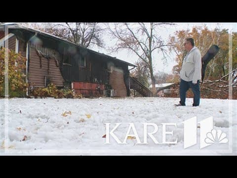 Plymouth house caught fire after downed tree hit power line