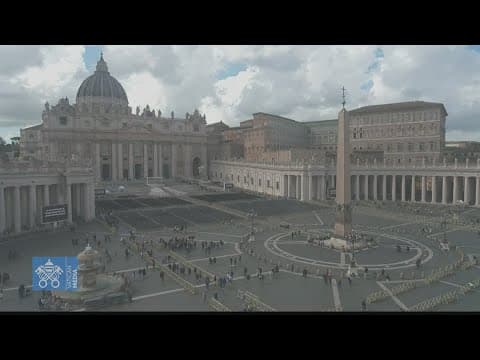 Vatican officials say the Pope is doing work from his hospital room