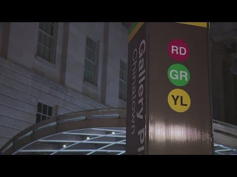 Woman recovering after being hit by Red Line Metro train