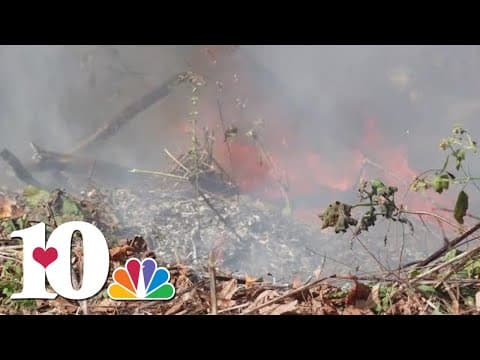 Crews responding to numerous brush fires across East Tennessee