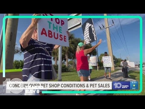 Community concerns over animal conditions, pet sales at Bradenton pet shop