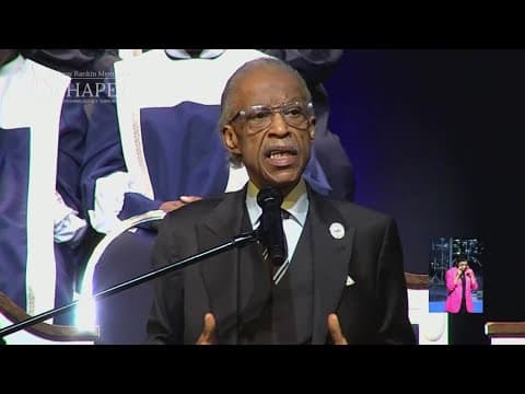 Rev. Al Sharpton calls for support for DC and its officials