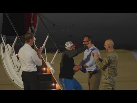 Americans back in U.S. after released in prisoner swap with Venezuela