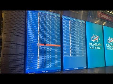 Microsoft outages ground flights due to communication issues
