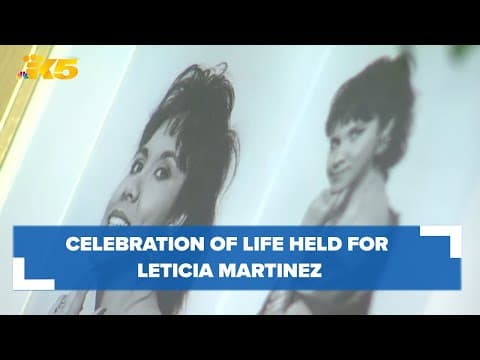 Leticia Martinez remembered as 'a bright light' by friends and family at celebration of life