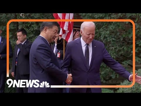 Biden aims to ease strained relationship with China during Xi meeting