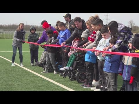 First-of-its-kind turf field opens in Prairie Township