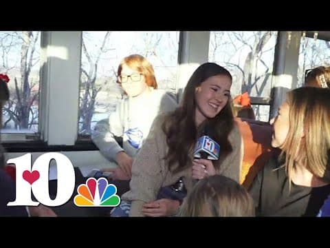 The Christmas Lantern Express heads towards the holidays