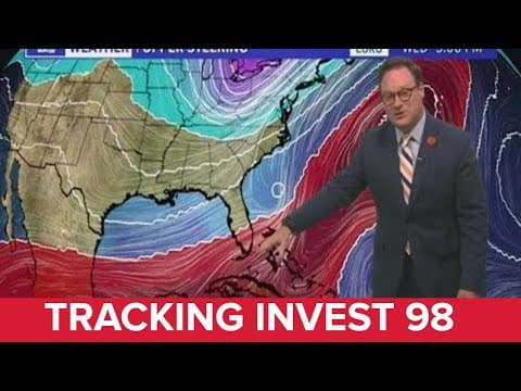 Thursday night tropical update:More storms developing around Invest 98