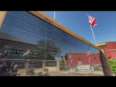 Humble hero celebrates Alpine Veterans Wall of Honor
