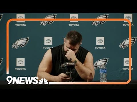 Jason Kelce Tearfully Announces Retirement