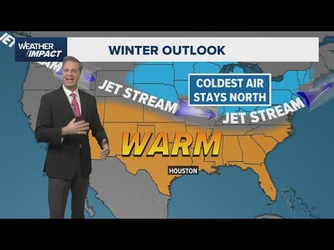 Winter weather outlook for Houston: La Niña pattern developing