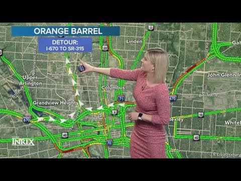 I-71 bridge north of downtown Columbus to close overnight for repairs, maintenance