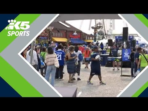Seahawks’ 50th season brings surge of visitors to Pioneer Square and waterfront
