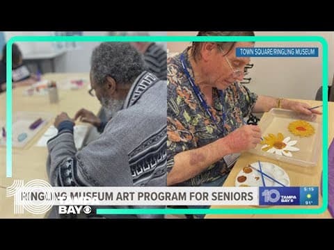 Ringling Museum's new art program helps seniors living with memory loss and cognitive challenges