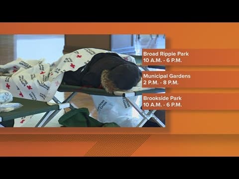 Indianapolis warming shelters open doors for Hoosiers as wind chills drop into the negatives