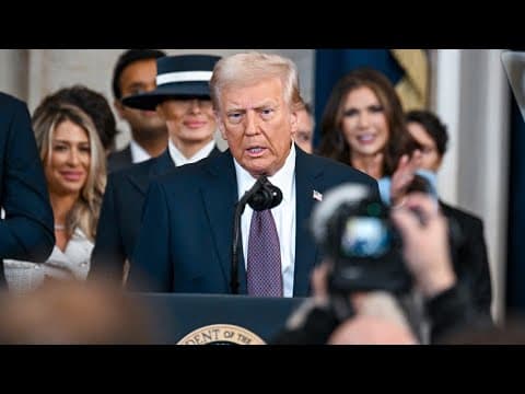 'We will drill, baby, drill' | President Trump declares national energy emergency