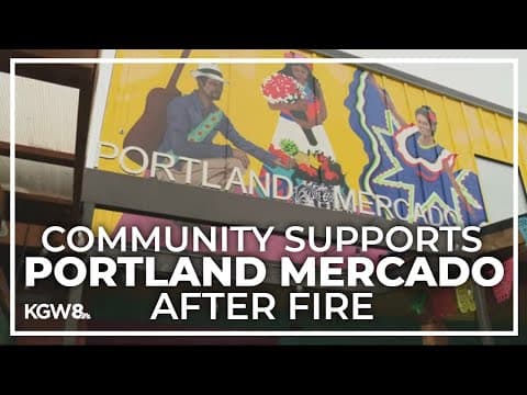 Community rallies in support after fire broke out at popular Southeast Portland food cart pod
