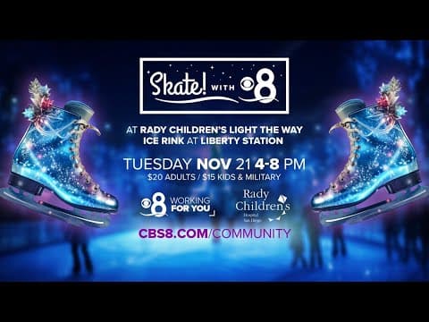 Rady Children's ice rink opens on Thursday at Liberty Station