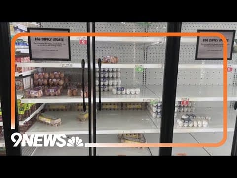 Grocery stores beginning to limit egg purchases during bird flu shortage