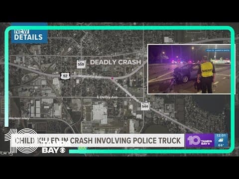 2-car crash involving Auburndale sergeant leaves 5-year-old dead