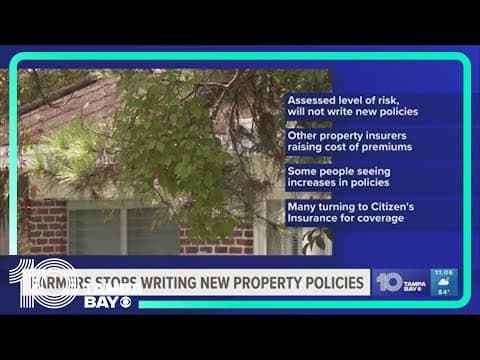 Farmers Insurance Group stops writing new property policies in Florida