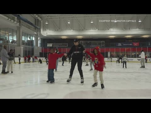 Washington Capitals teach DC public school children to ice skate | Get Uplifted