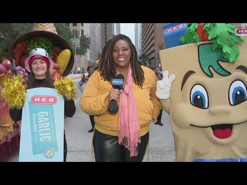 H-E-B Thanksgiving Day Parade gets ready to kick off in Houston