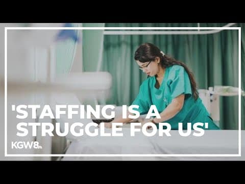 Washington nurses in favor of new bill aimed at solving staffing crisis