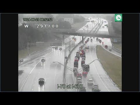 Police: 4 hospitalized after crash on I-70 in west Columbus