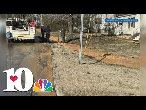 Crews repair water main in Oak Ridge after people experience outage for several hours