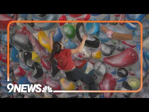 Looking inside the training center for USA Climbing