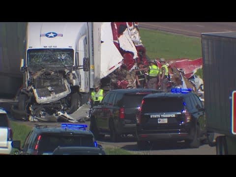 Driver charged in the deadly I-20 pile-up in North Texas
