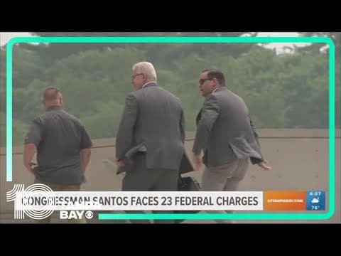 Congressman George Santos faces 23 federal charges