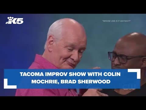 Live improv show to take stage in Tacoma with actors Colin Mochrie, Brad Sherwood