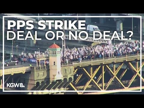 Portland teachers strike negotiations hit the rocks as both sides point fingers