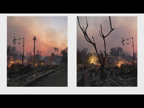 Northshore woman loses home to California wildfires