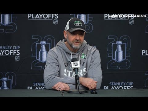 Dallas Stars vs. Colorado Avalanche | Stars head coach Pete DeBoer speaks ahead of Game 7 (5.3.25)