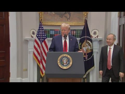 President Trump defends Jan. 6 pardons, executive orders on immigration