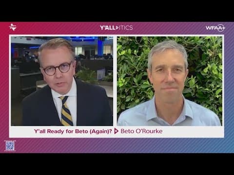 Beto O'Rourke  hosting town hall in North Texas