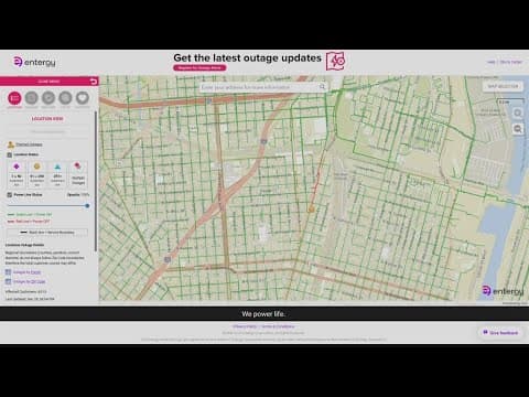 Possible crash causes power outage in New Orleans