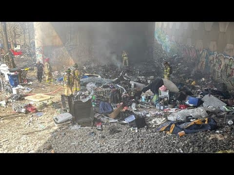 Man accused of setting fires at homeless camp near Greater Columbus Convention Center