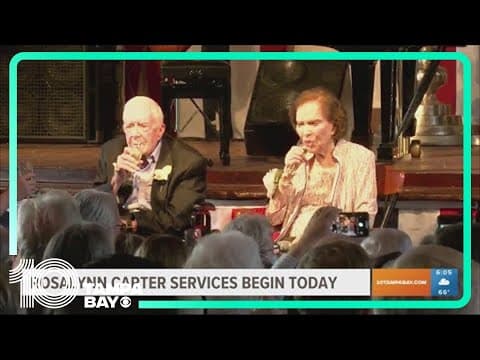 Rosalynn Carter memorial services begin today